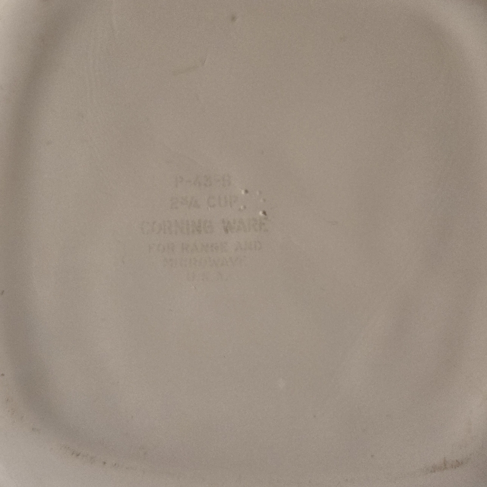 Corningware Vintage Blue Cornflower 22 Ounce Dishes (3) - Picture 9 of 10